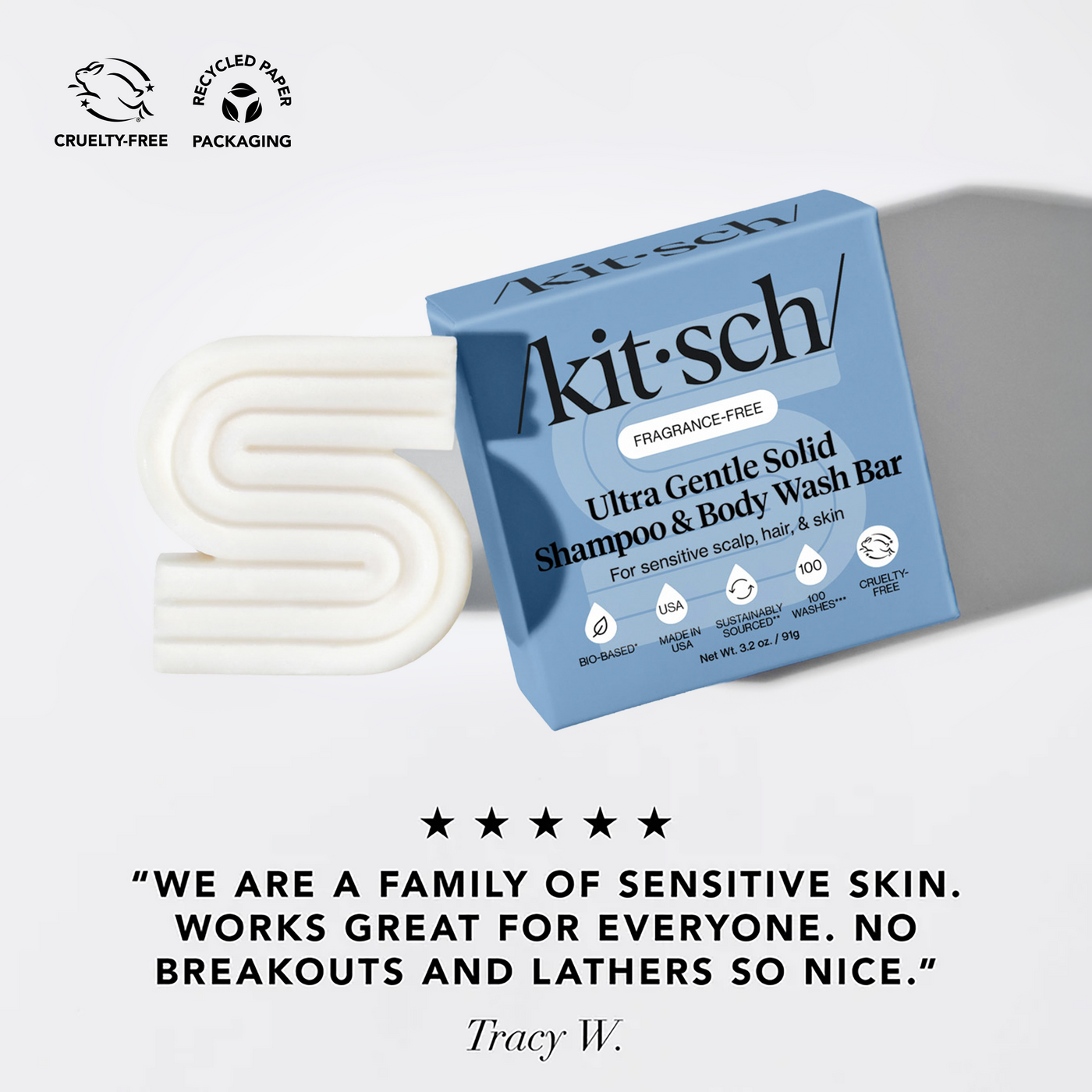 Champú y gel de baño ultrasensible