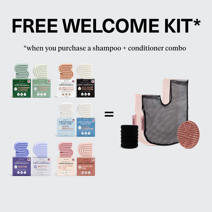Costruisci il tuo bundle di contenitori per shampoo e balsamo